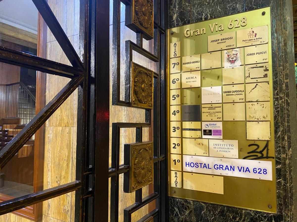 Hostal Granvia 628 Barcelona Exteriér fotografie