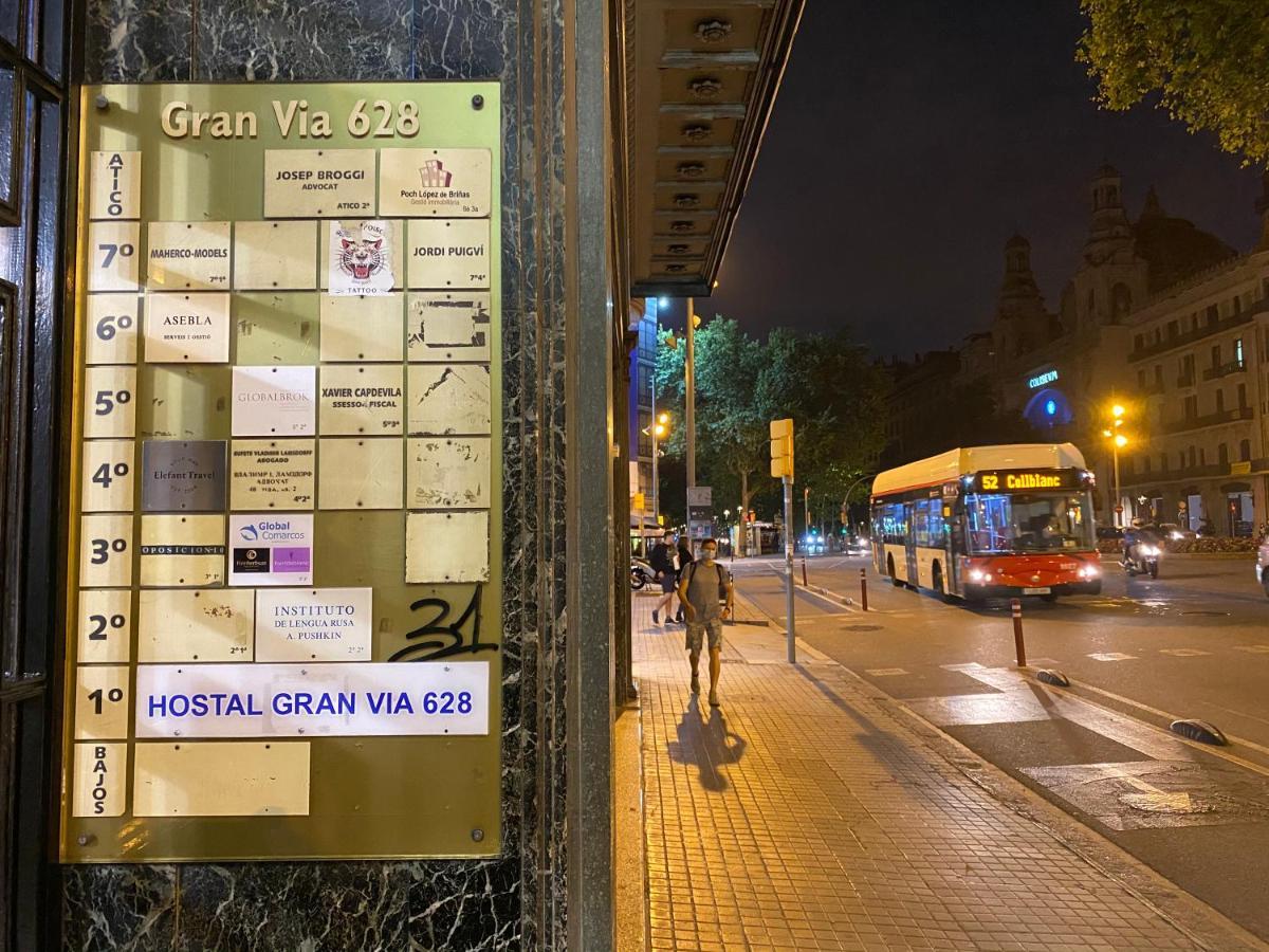 Hostal Granvia 628 Barcelona Exteriér fotografie